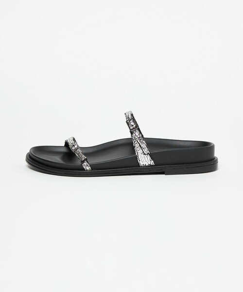 MARW UNITED ARROWS(マルゥ ユナイテッドアローズ)の「<MARW UNITED ARROWS+ODETTE E ODILE>フット 2ベルト サンダル SILVERカラー(サンダル・レディース・シルバー・23.5cm/24.5cm/22cm/22.5cm/25cm/23cm/24cm)」の3枚目の写真