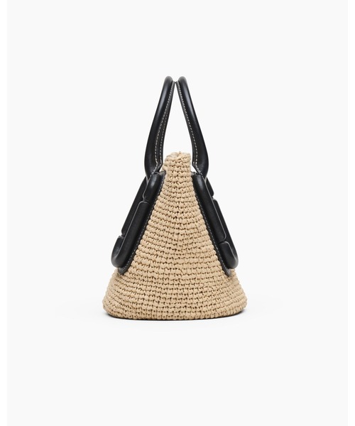 MARC JACOBS（マークジェイコブス）の「【NEW】BABE SMALL TOTE IN WOVEN/ベイブ スモール トート イン ウーブン（かごバッグ・レディース・ナチュラル・ONE SIZE）」の4枚目の写真