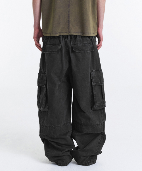 KICHUL(キチョル)の「Double Waist Ripstop Cargo Pants (Washed Khaki)(その他パンツ・レディース・その他・SMALL/MEDIUM/LARGE)」の6枚目の写真