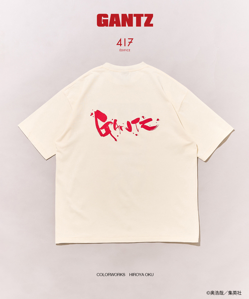 417 EDIFICE（フォーワンセブンエディフィス）の「追加｜GANTZ / ガンツ 417別注『COLOR WORKS』Tシャツ（Tシャツ/カットソー・メンズ・グレー/ブラック系その他/オートミール/アイボリー/チャコールグレー/ブラック/ホワイト/ホワイト系その他・MEDIUM/LARGE/X-LARGE）」の12枚目の写真