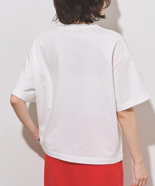 Drawing Numbers（ドローイング ナンバーズ）の「【Drawing Numbers】セボンTシャツ（Tシャツ/カットソー・レディース・ブラック/ホワイト・38）」の7枚目の写真