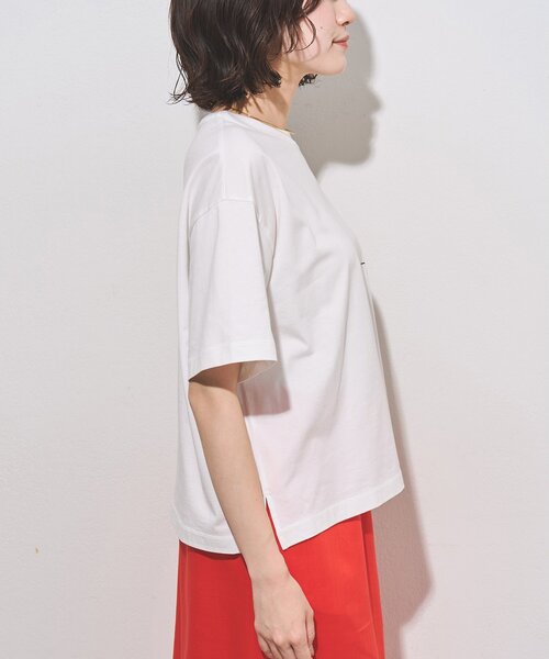 Drawing Numbers（ドローイング ナンバーズ）の「【Drawing Numbers】セボンTシャツ（Tシャツ/カットソー・レディース・ブラック/ホワイト・38）」の8枚目の写真