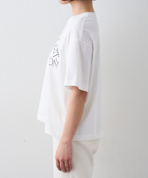 Drawing Numbers（ドローイング ナンバーズ）の「【Drawing Numbers】セボンTシャツ（Tシャツ/カットソー・レディース・ブラック/ホワイト・38）」の21枚目の写真