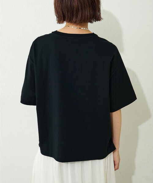 Drawing Numbers（ドローイング ナンバーズ）の「【Drawing Numbers】セボンTシャツ（Tシャツ/カットソー・レディース・ブラック/ホワイト・38）」の15枚目の写真