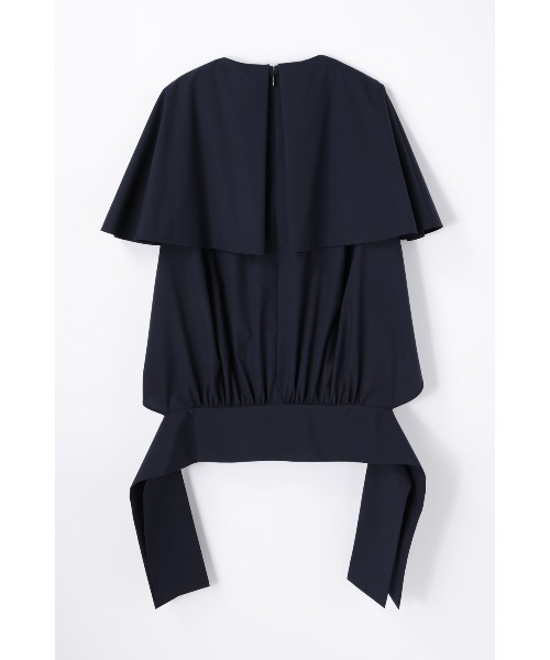 ENFOLD(エンフォルド)の「BIG COLLAR PULLOVER(Tシャツ/カットソー・レディース・ホワイト/ダークネイビー・38)」の11枚目の写真