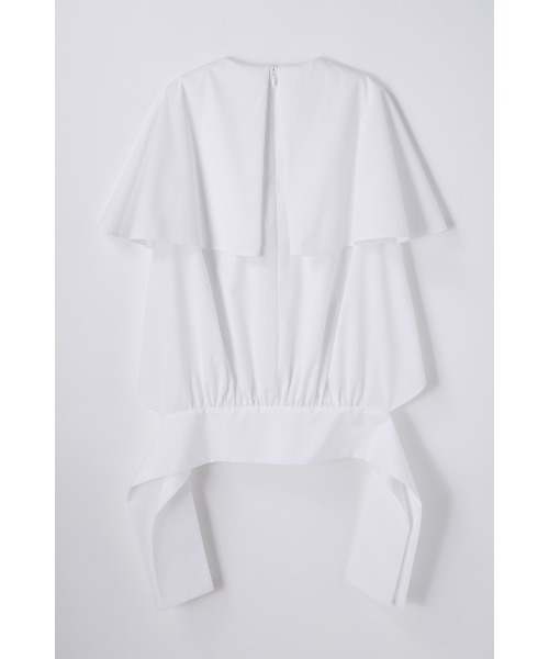 ENFOLD(エンフォルド)の「BIG COLLAR PULLOVER(Tシャツ/カットソー・レディース・ホワイト/ダークネイビー・38)」の10枚目の写真