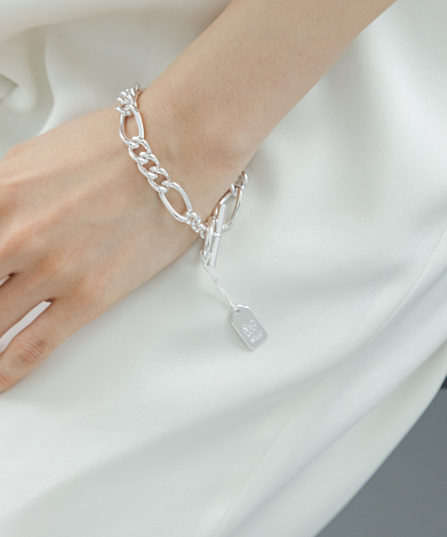Noble（ノーブル）の「SHUU/シュウ 葵AOI BRACELET(シルバー)（ブレスレット・レディース・シルバー・FREE）」の8枚目の写真