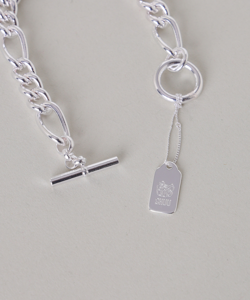 Noble（ノーブル）の「SHUU/シュウ 葵AOI BRACELET(シルバー)（ブレスレット・レディース・シルバー・FREE）」の4枚目の写真