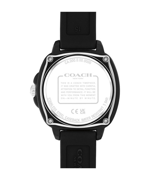 COACH（コーチ）の「【COACH】コーチ KITT レディース ウォッチ（アナログ腕時計・レディース・ブラック・FREE）」の3枚目の写真