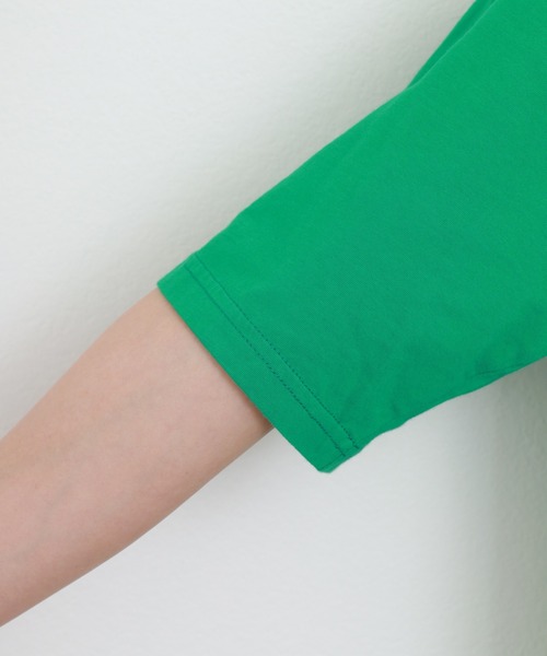 Emago(イマゴ)の「EMAGO フルーツサンド刺繍T 半袖(Tシャツ/カットソー・レディース・ホワイト・FREE)」の7枚目の写真