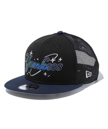 Lafayette | ニューエラ【NEW ERA】- ニューヨーク ヤンキース キャップ【New York Yankees - 9FIFTY TRACKER Earth Day BLACK/NAVY 14961033】(キャップ)