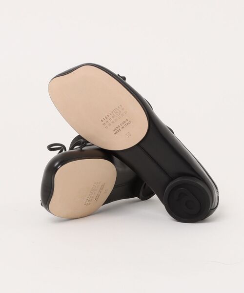 MM6 Maison Margiela(エムエムシックス メゾン マルジェラ)の「MM6 BALLET SHOE(バレエシューズ・レディース・ブラック・37/36/39/38/35)」の3枚目の写真