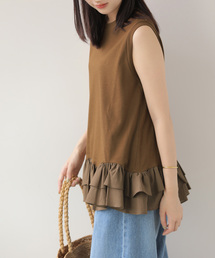 JOURNAL STANDARD relume | ノースリーブフリルチュニック(チュニック)