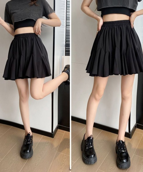 Miniministore(ミニミニストア)の「フレアスカートレディースミニスカート春夏(スカート・レディース・ホワイト/ブラック・M/L)」の15枚目の写真