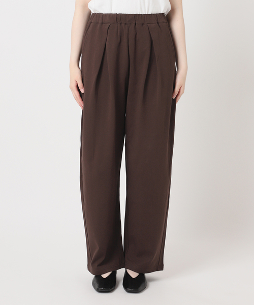 JOURNAL STANDARD relume(ジャーナルスタンダード レリューム)の「ポンチタックバレルパンツ(その他パンツ・レディース・ブラック/ブラウン・FREE)」の17枚目の写真