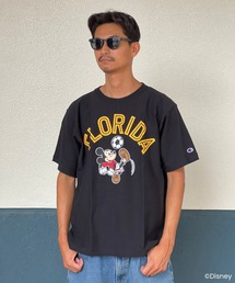 【Champion】ディズニー ミッキーマウス / SHORT SLEEVE T-SHIRT