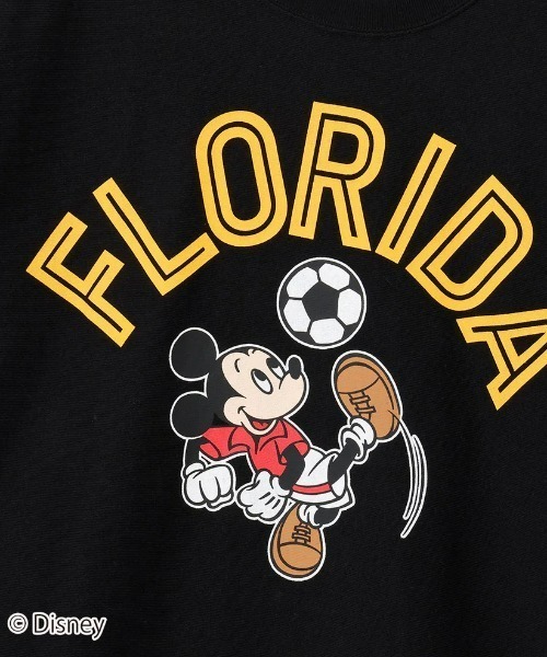 Disney（ディズニー）の「【Champion】ディズニー ミッキーマウス / SHORT SLEEVE T-SHIRT（Tシャツ/カットソー・メンズ・ホワイト/ブラック・M/S/XL/L）」の9枚目の写真