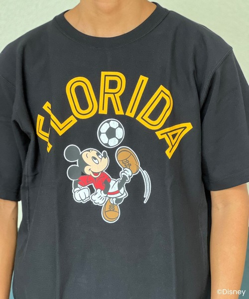 Disney（ディズニー）の「【Champion】ディズニー ミッキーマウス / SHORT SLEEVE T-SHIRT（Tシャツ/カットソー・メンズ・ホワイト/ブラック・M/S/XL/L）」の21枚目の写真