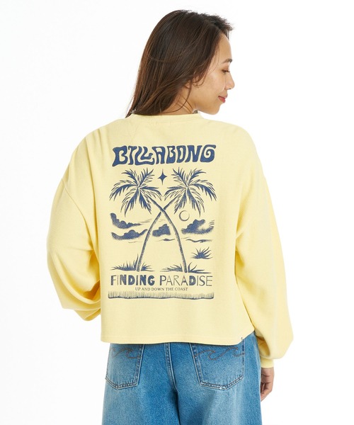 BILLABONG(ビラボン)の「BILLABONG/ビラボン 長袖 Tシャツ ロンT バックプリント 調温機能 SURF CAMP SUNSETS LE TEE BG014059(Tシャツ/カットソー・レディース・イエロー/グレー/アイボリー・M)」の11枚目の写真