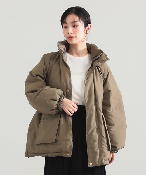 Demi-Luxe BEAMS(デミルクス ビームス)の「Traditional Weatherwear / SOUTHFIELD ダウンジャケット(ダウンジャケット/コート・レディース・ベージュ/アイボリー・34)」の2枚目の写真
