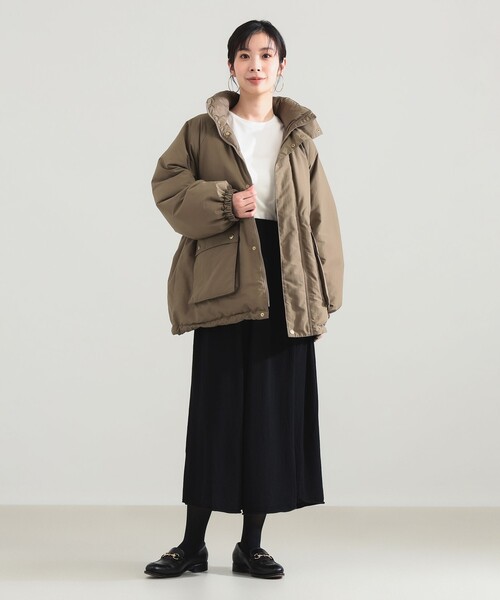 Demi-Luxe BEAMS(デミルクス ビームス)の「Traditional Weatherwear / SOUTHFIELD ダウンジャケット(ダウンジャケット/コート・レディース・ベージュ/アイボリー・34)」の8枚目の写真