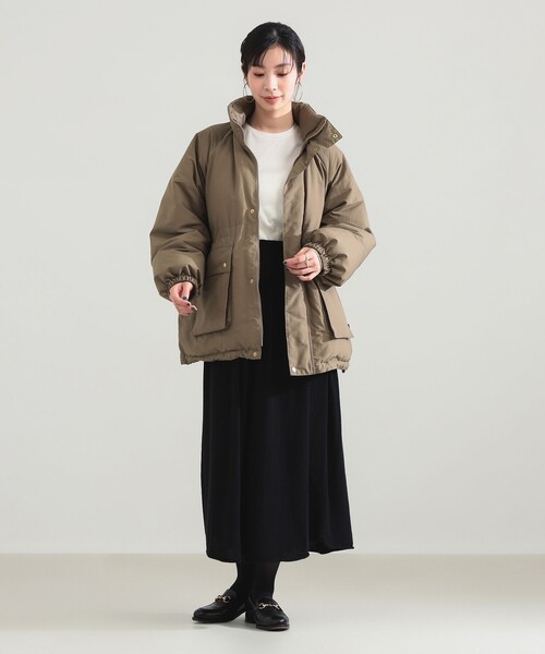 Demi-Luxe BEAMS(デミルクス ビームス)の「Traditional Weatherwear / SOUTHFIELD ダウンジャケット(ダウンジャケット/コート・レディース・ベージュ/アイボリー・34)」の9枚目の写真
