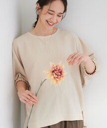SHOO・LA・RUE | 【インせず着られる/洗濯後しわになりにくい】しぼしぼドルマンブラウス(シャツ/ブラウス)