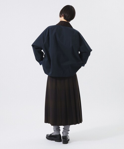 BEAMS BOY(ビームスボーイ)の「チェック キルト スカート(スカート・レディース・グレー/ネイビー・1/2)」の5枚目の写真