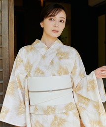 anuans（アニュアンス）の「Mist Bloom Yukata 5set 浴衣5点セット【浴衣・帯・帯締め・帯留め・下駄】（浴衣）」
