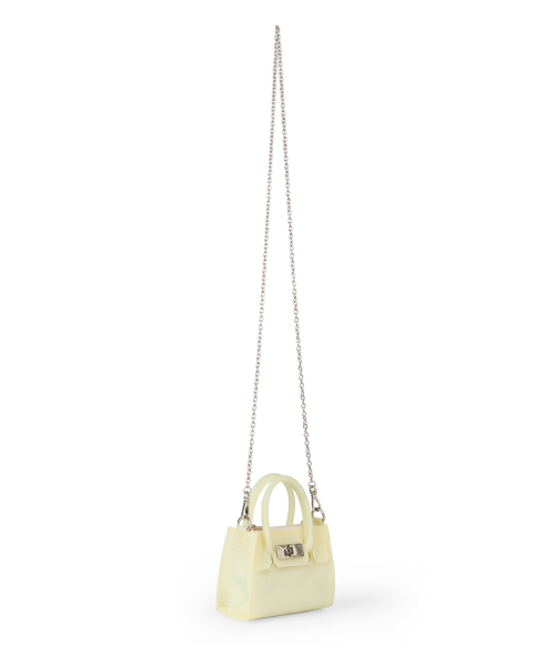 DEINET（ダイニット）の「JELLY CHAIN MINI BAG IN BUTTER（ショルダーバッグ・レディース・その他・FREE）」の2枚目の写真