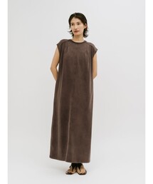 MIDIUMISOLID | MIDIUMISOLID for Ladies ピグメントフォールドワンピース(ワンピース)