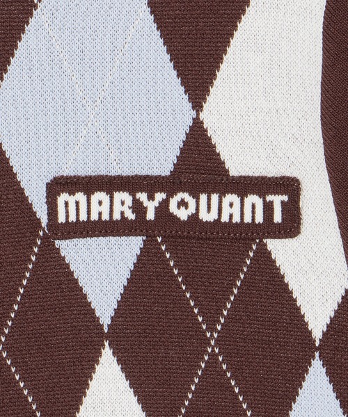 MARY QUANT（マリークワント）の「アーガイルニット プルオーバー（Tシャツ/カットソー・レディース・ブラック/アイボリー/ブラウン・M）」の19枚目の写真