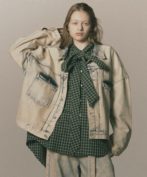 DISCOVERED(ディスカバード)の「DRESS DENIM JACKET(デニムジャケット・メンズ・インディゴブルー・1/3)」の3枚目の写真