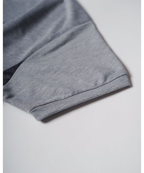 #Re:room(リルーム)の「メッシュスイッチングスウェットTシャツ(Tシャツ/カットソー・メンズ・グレー/ブラック/ネイビー・M-L/S-M)」の12枚目の写真