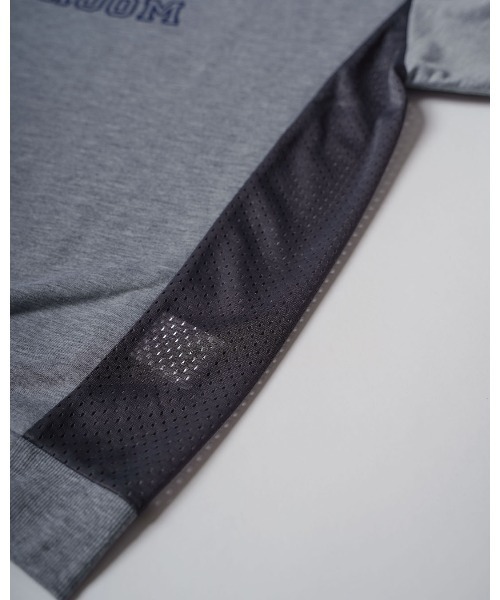 #Re:room(リルーム)の「メッシュスイッチングスウェットTシャツ(Tシャツ/カットソー・メンズ・グレー/ブラック/ネイビー・M-L/S-M)」の14枚目の写真