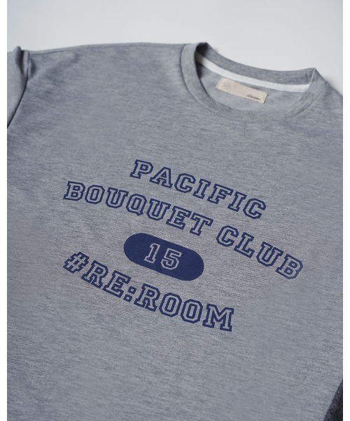 #Re:room(リルーム)の「メッシュスイッチングスウェットTシャツ(Tシャツ/カットソー・メンズ・グレー/ブラック/ネイビー・M-L/S-M)」の11枚目の写真