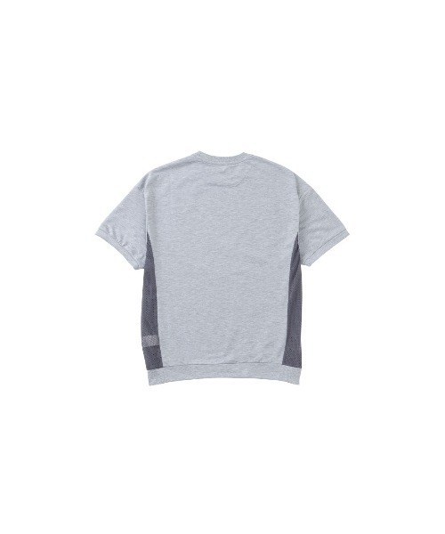 #Re:room(リルーム)の「メッシュスイッチングスウェットTシャツ(Tシャツ/カットソー・メンズ・グレー/ブラック/ネイビー・M-L/S-M)」の9枚目の写真