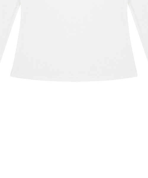 LUVISTRUE(ラヴイズトゥルー)の「RL FRILL SLEEVE TEE(WHITE)(Tシャツ/カットソー・レディース・その他・FREE)」の6枚目の写真