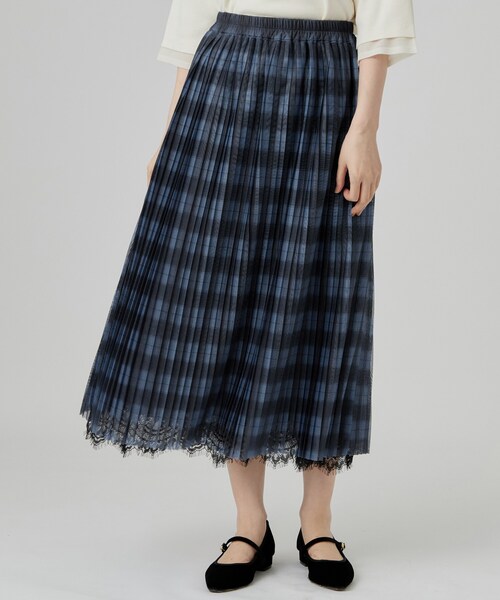 grove(グローブ)の「【着回し◎・大人フェミニン】リバーシブルチュールプリーツスカート(スカート・レディース・グレー系その他2/ブラック/ブルー系その他3・03/02/05/04/01)」の3枚目の写真