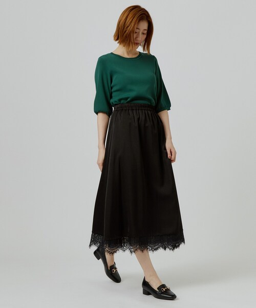 grove(グローブ)の「【着回し◎・大人フェミニン】リバーシブルチュールプリーツスカート(スカート・レディース・グレー系その他2/ブラック/ブルー系その他3・03/02/05/04/01)」の15枚目の写真
