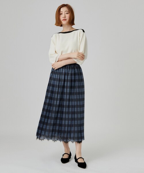 grove(グローブ)の「【着回し◎・大人フェミニン】リバーシブルチュールプリーツスカート(スカート・レディース・グレー系その他2/ブラック/ブルー系その他3・03/02/05/04/01)」の18枚目の写真
