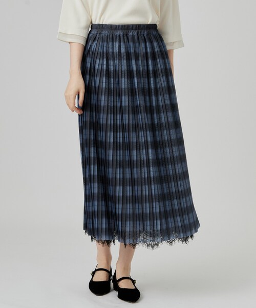 grove(グローブ)の「【着回し◎・大人フェミニン】リバーシブルチュールプリーツスカート(スカート・レディース・グレー系その他2/ブラック/ブルー系その他3・03/02/05/04/01)」の19枚目の写真