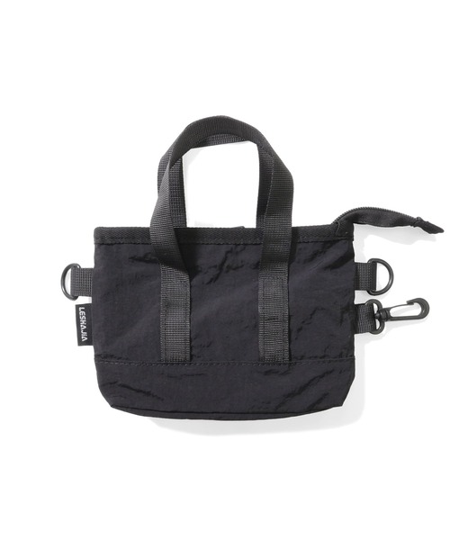 RIVER SIDE CULTURE(リバーサイドカルチャー)の「RIVER SIDE CULTURE / 撥水ナイロンミニサコッシュ(M4)(ショルダーバッグ・メンズ・ブラック/ベージュ/オリーブ・FREE)」の5枚目の写真