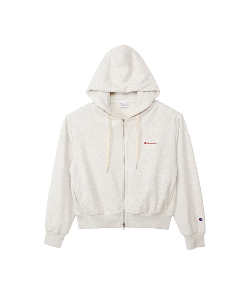 Champion(チャンピオン)の「【Champion/チャンピオン】レディース ダブルジップフーデッドスウェットシャツ(パーカー・レディース・ヘザーグレー/ネイビー系1/レッド系その他3/オートミール/ブラック系その他・MEDIUM/LARGE)」の3枚目の写真