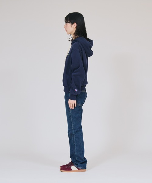 Champion(チャンピオン)の「【Champion/チャンピオン】レディース ダブルジップフーデッドスウェットシャツ(パーカー・レディース・ヘザーグレー/ネイビー系1/レッド系その他3/オートミール/ブラック系その他・MEDIUM/LARGE)」の20枚目の写真