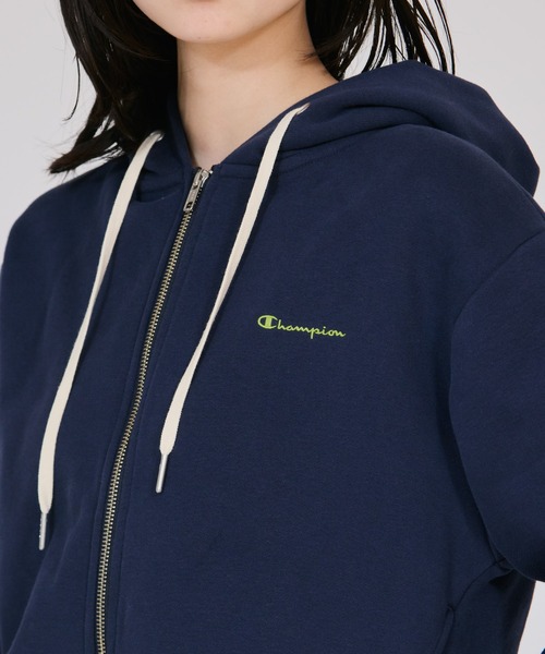 Champion(チャンピオン)の「【Champion/チャンピオン】レディース ダブルジップフーデッドスウェットシャツ(パーカー・レディース・ヘザーグレー/ネイビー系1/レッド系その他3/オートミール/ブラック系その他・MEDIUM/LARGE)」の15枚目の写真