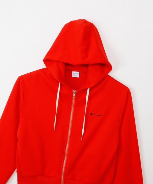 Champion(チャンピオン)の「【Champion/チャンピオン】レディース ダブルジップフーデッドスウェットシャツ(パーカー・レディース・ヘザーグレー/ネイビー系1/レッド系その他3/オートミール/ブラック系その他・MEDIUM/LARGE)」の11枚目の写真