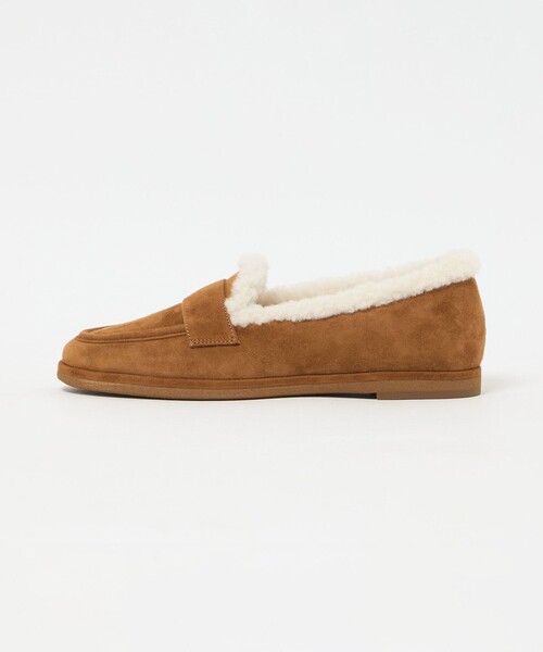 UNITED ARROWS(ユナイテッドアローズ)の「スエード ファーライク ローファー(ローファー・レディース・ブラック/ブラウン系・38/37/35h/35/36/37h/36h)」の15枚目の写真