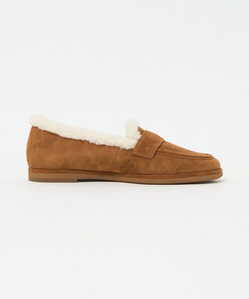 UNITED ARROWS(ユナイテッドアローズ)の「スエード ファーライク ローファー(ローファー・レディース・ブラック/ブラウン系・38/37/35h/35/36/37h/36h)」の10枚目の写真