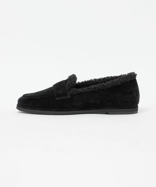 UNITED ARROWS(ユナイテッドアローズ)の「スエード ファーライク ローファー(ローファー・レディース・ブラック/ブラウン系・38/37/35h/35/36/37h/36h)」の16枚目の写真